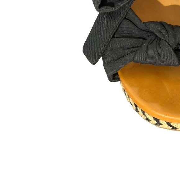 UGG Women's Yarrow Espadrille Wedge Sandal In Black sz11 - Picture 9 of 16